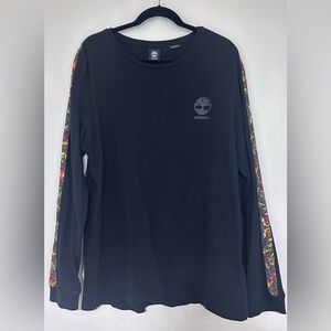 Timberland x Atmos Men’s Long Sleeve Black Shirt Size XL